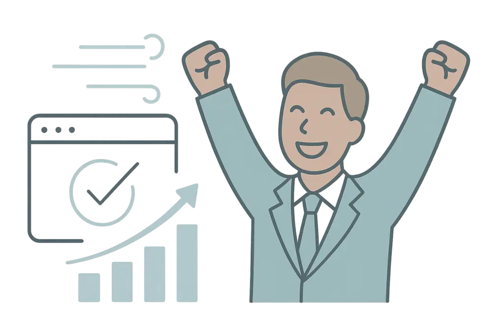web success jubilation